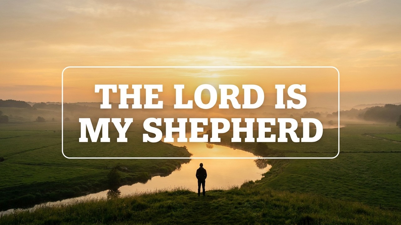 Psalm 23 Prayer for Comfort and Peace - The Lord Is My Shepherd
