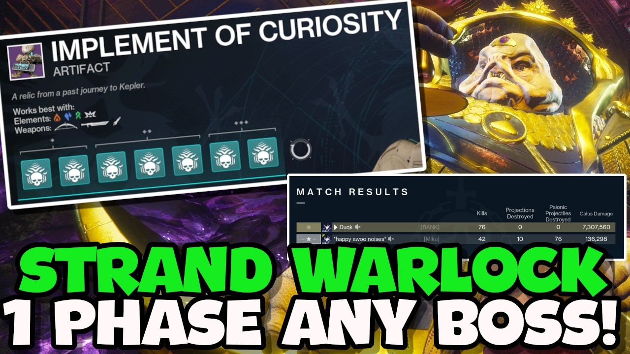 Duo 1 Phase Calus & Argos With... Threadlings? | Destiny 2