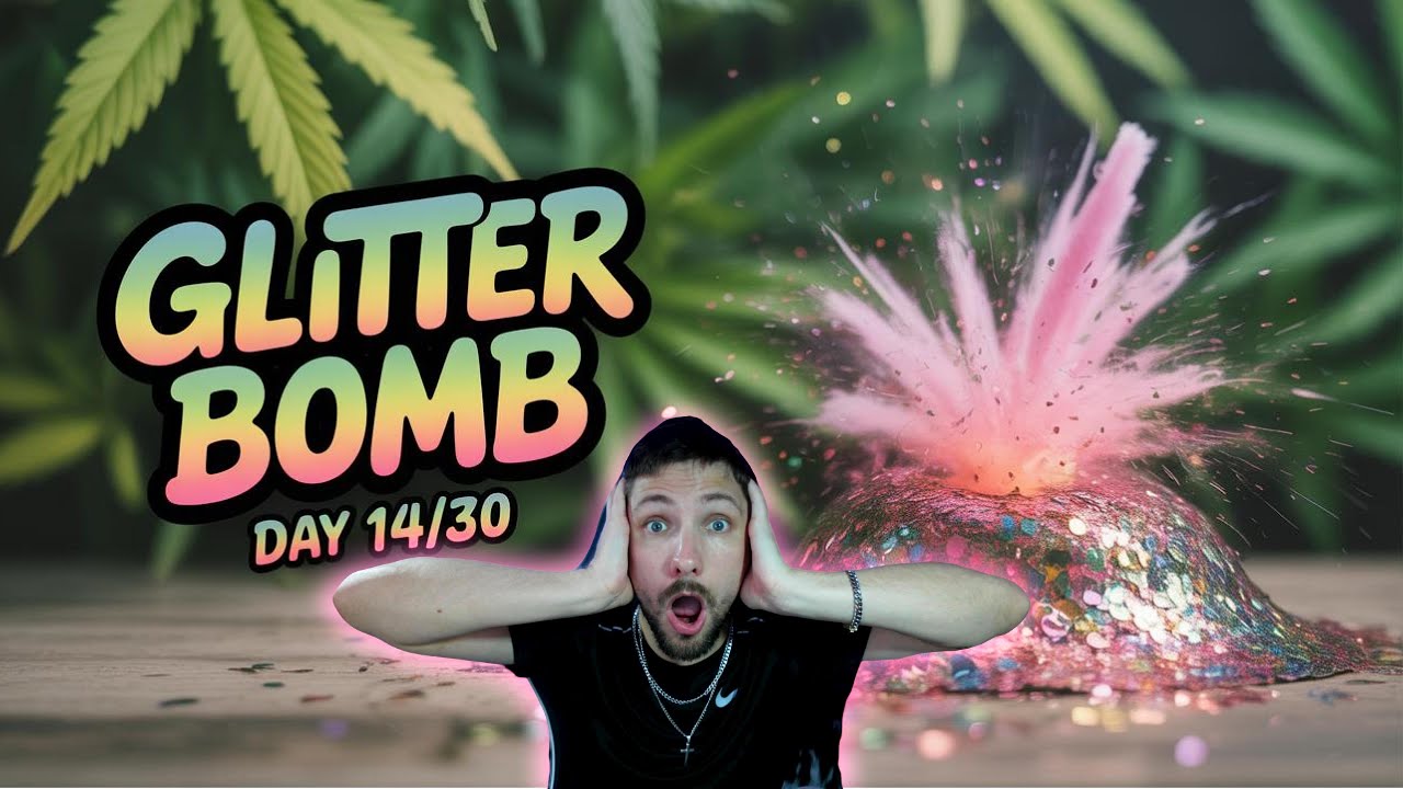 I Tried the Glitter Bomb Strain and THIS Happened!