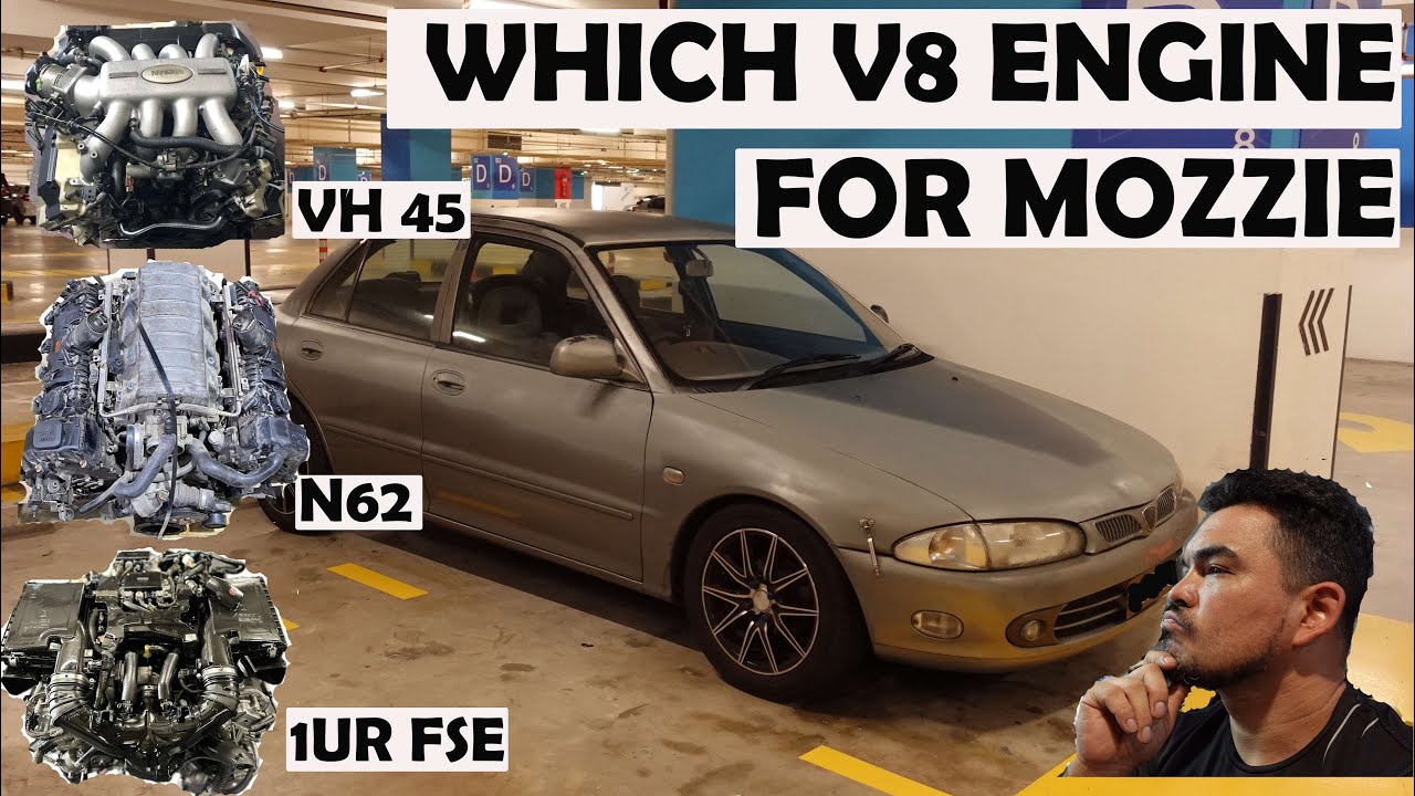 Mozzie The V8 Proton Wira build. Which V8 engine??