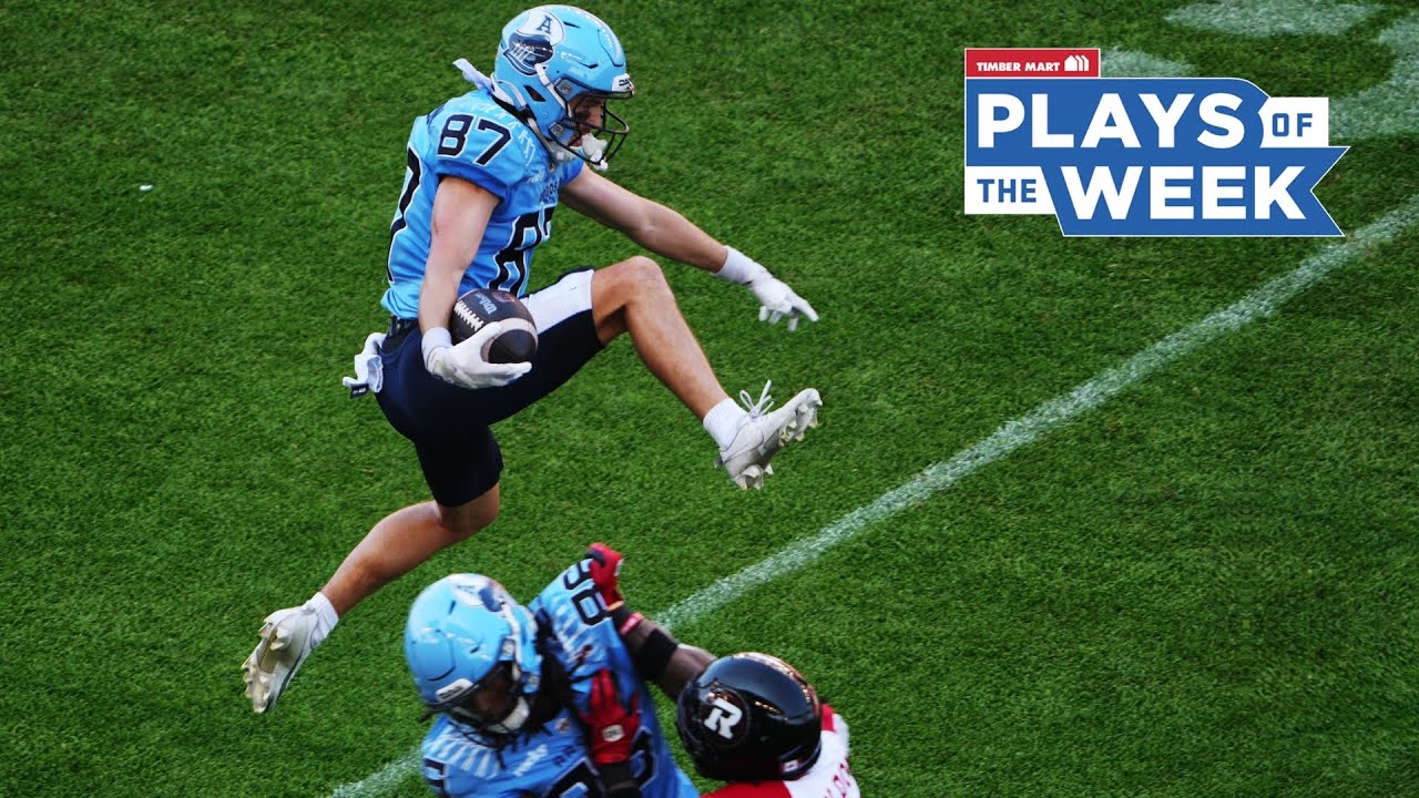 CFL Plays of the Week - Week 10, 2025