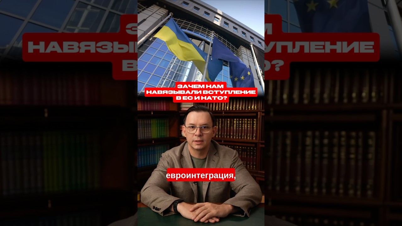 Зачем нам навязывали вступление в ЕС и НАТО?#нато #ес #политика