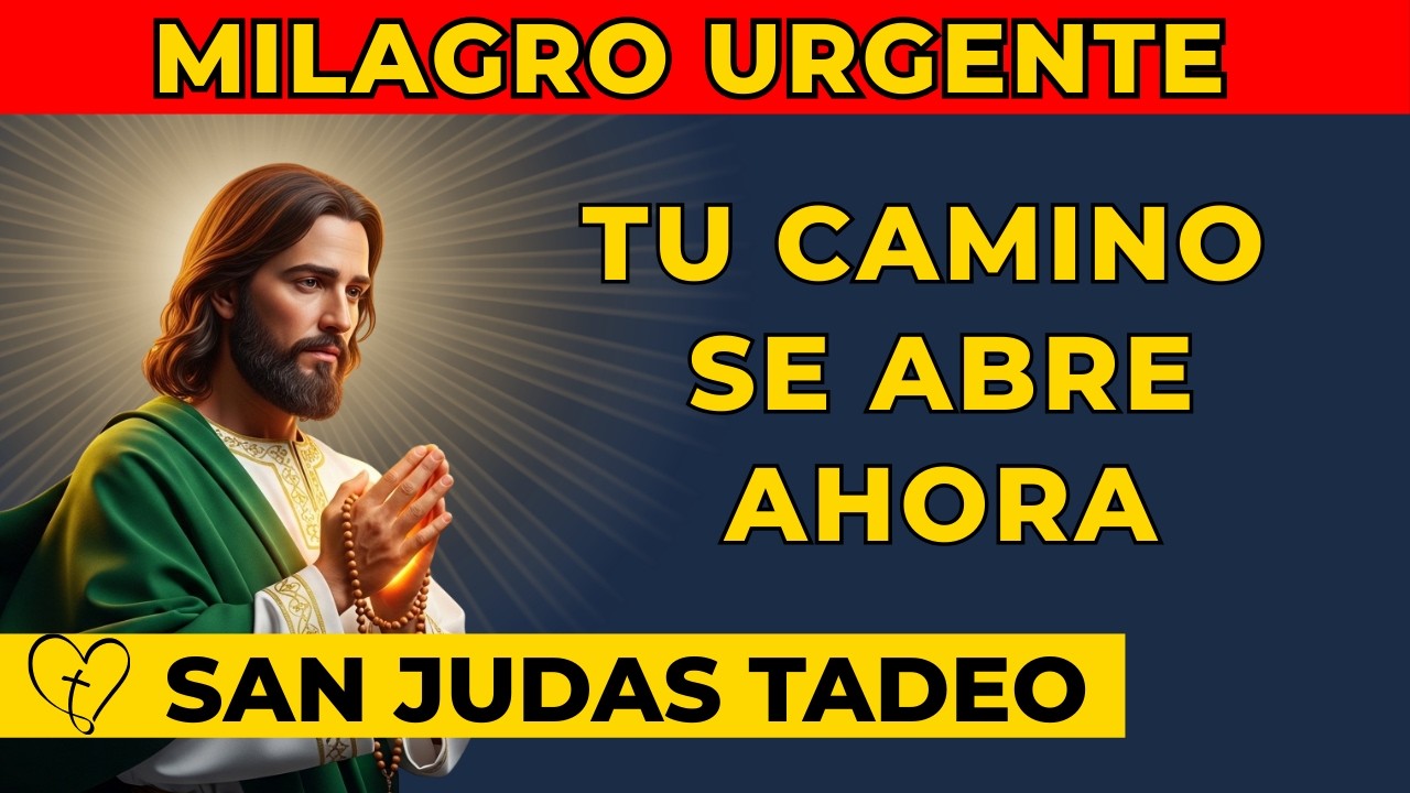 NO TE RINDAS: San Judas Tadeo Responde a tu Súplica más DESESPERADA