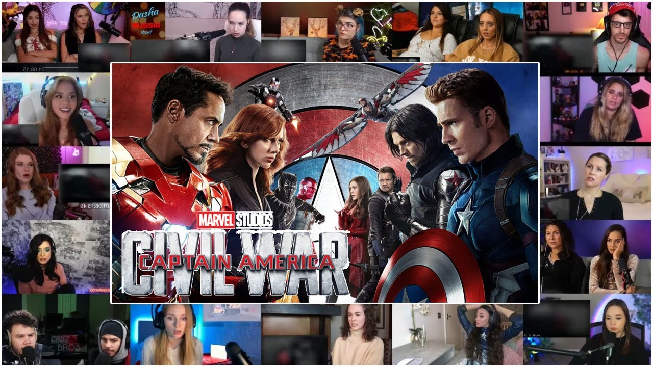 [FULL] Captain America: Civil War Reaction Mashup