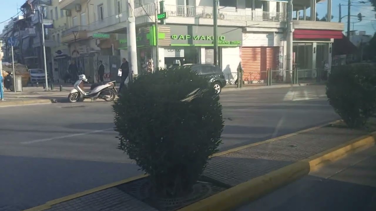 Βόλτα με το τρόλεϊ 12 από την στάση δημαρχείο έως την στάση Στ.Αγ.Αντώνιος. λήψη 24/2/26