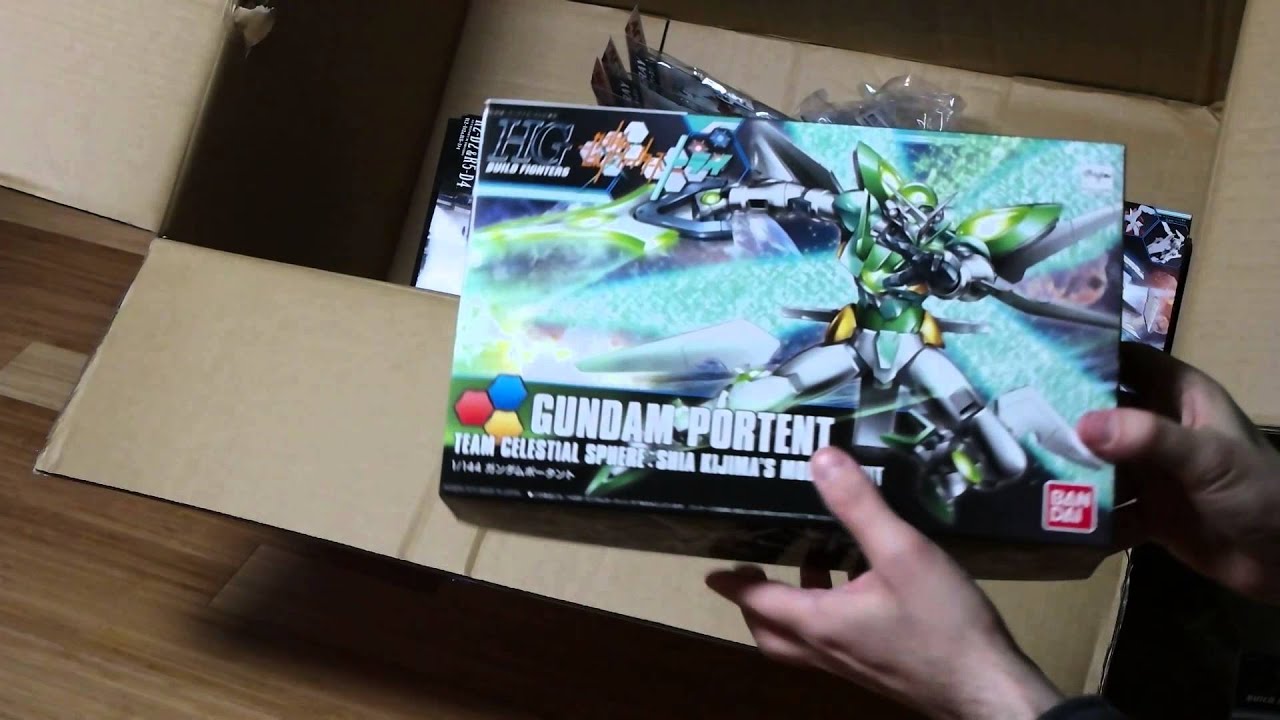Gundam Gunpla Hobby Link Japan - HLJ Delivery and Unboxing of Models