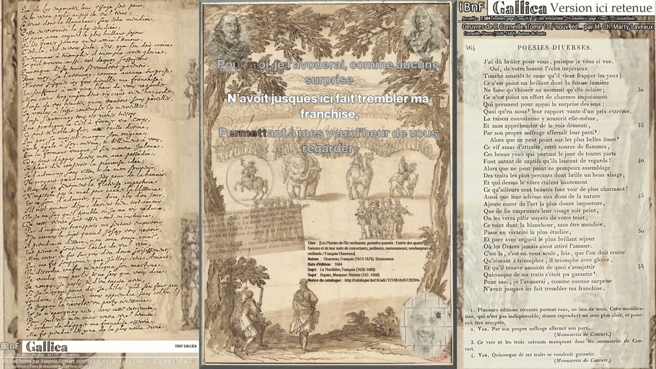 Corneille : Pierre ou Thomas ? - Elégie - 1660