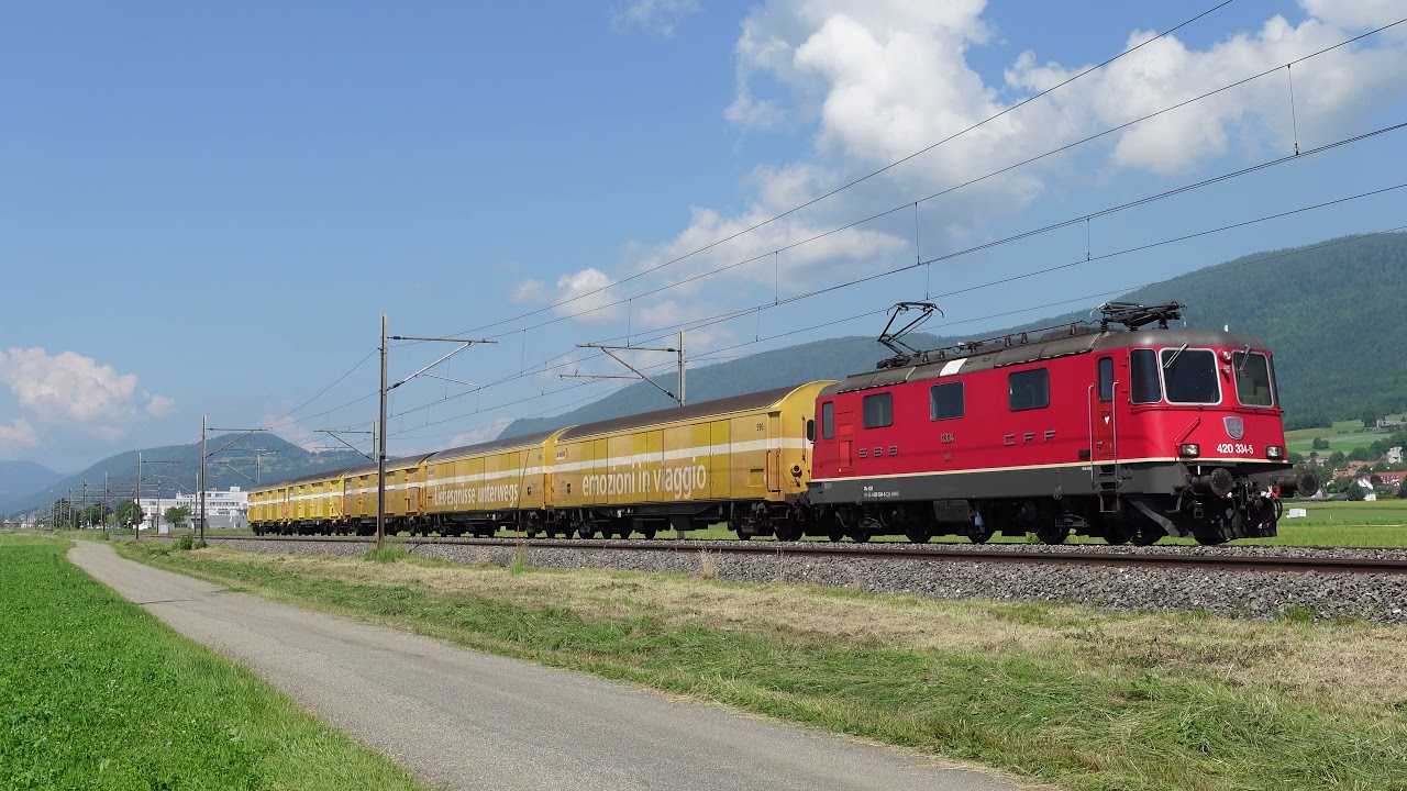 Stadler EURO 9000 Test Loco and SBB Cargo
