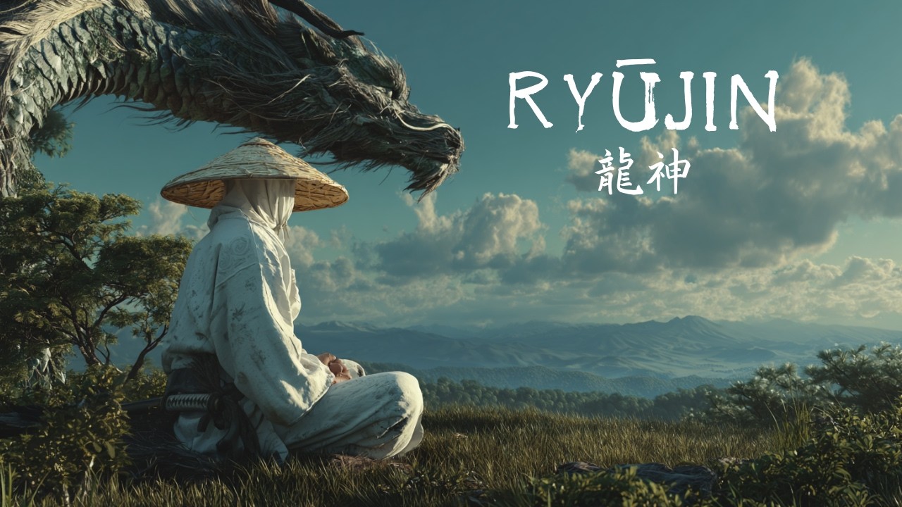 RYŪJIN — 龍神 — | Japanese Samurai Ambience for Mythic Calm & Depth | 432 Hz