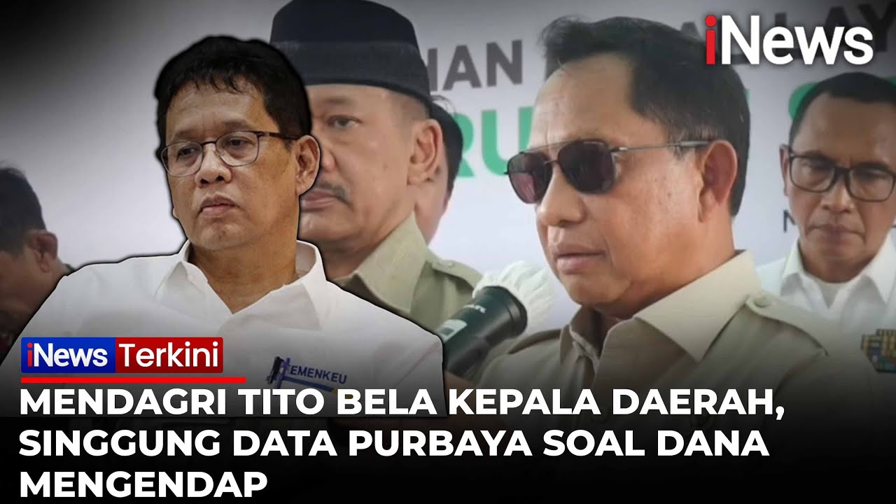 Mendagri Tito Bantah Klaim Purbaya soal Dana Pemda Mengendap: Data Tidak Akurat | iNews Terkini