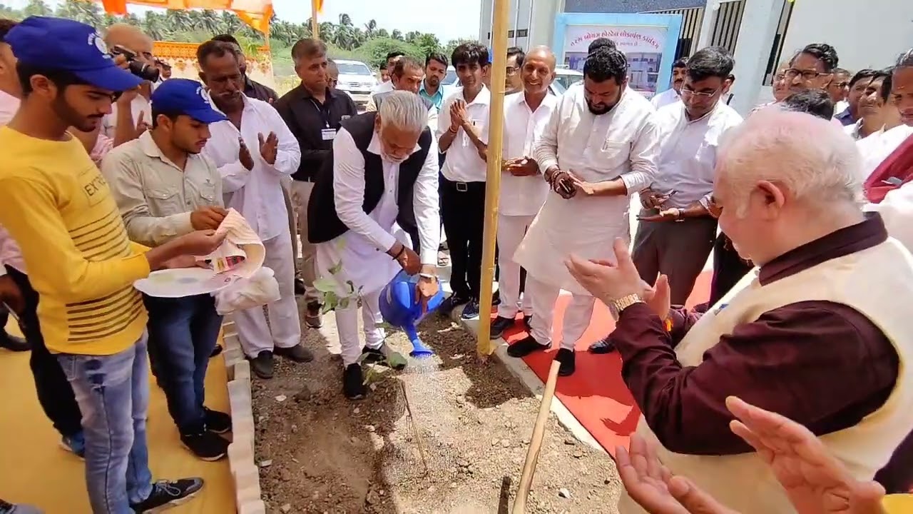 Kamdhenu University - Tarang Boys Hostel Inauguration, CoFS, Veraval