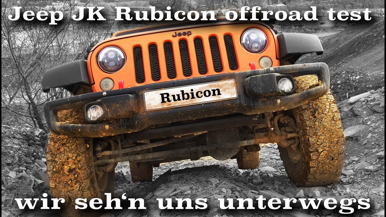 Jeep JK Rubicon unlimited Microcamper Offroad Test #1 | wirsehnunsunterwegs