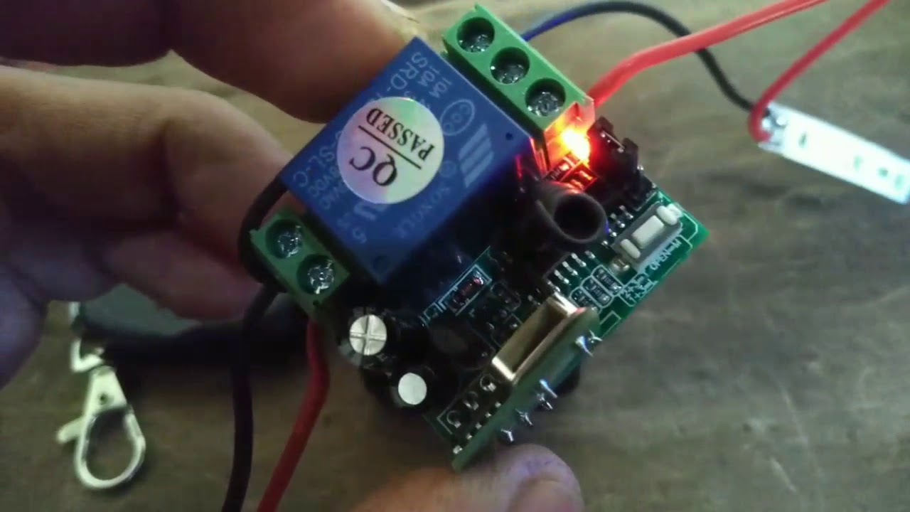 remote control dc 12v universal 433mhz