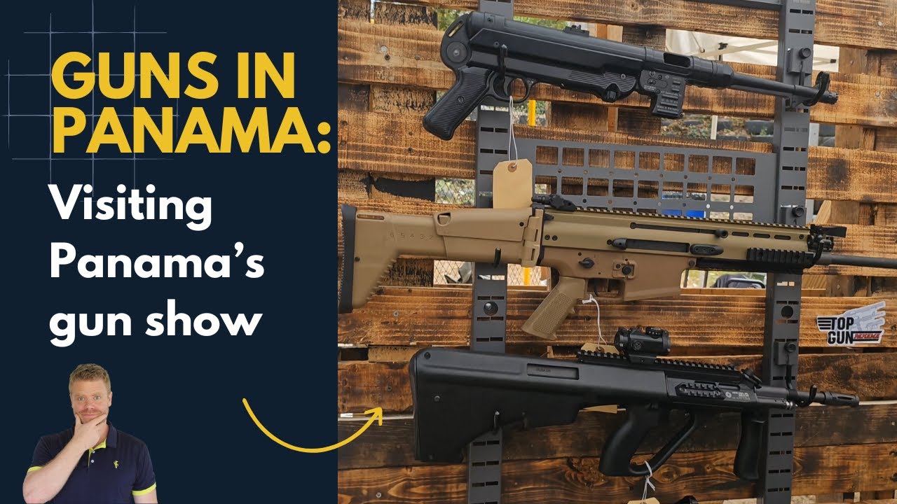Guns in Panama: I was at Panama's Gun Fair!