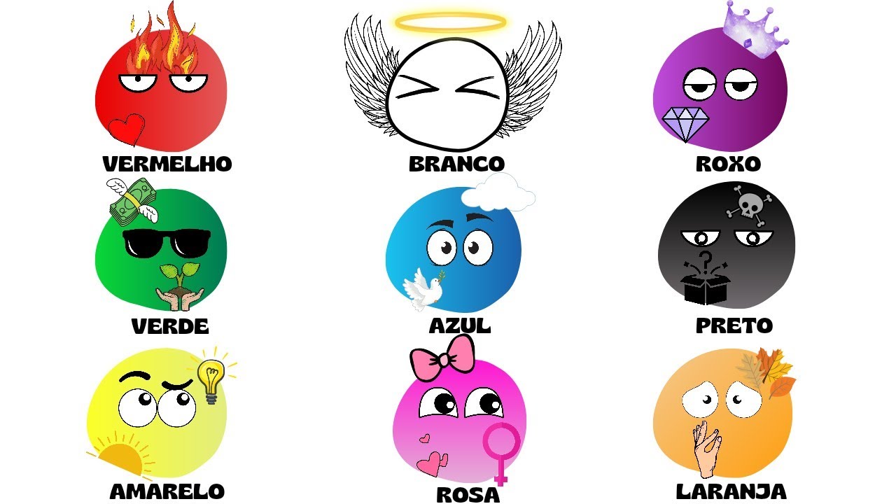 🔴 TODAS AS CORES EXPLICADAS | Em 7 minutos. Significados e Curiosidades Descubra o Segredo das cores