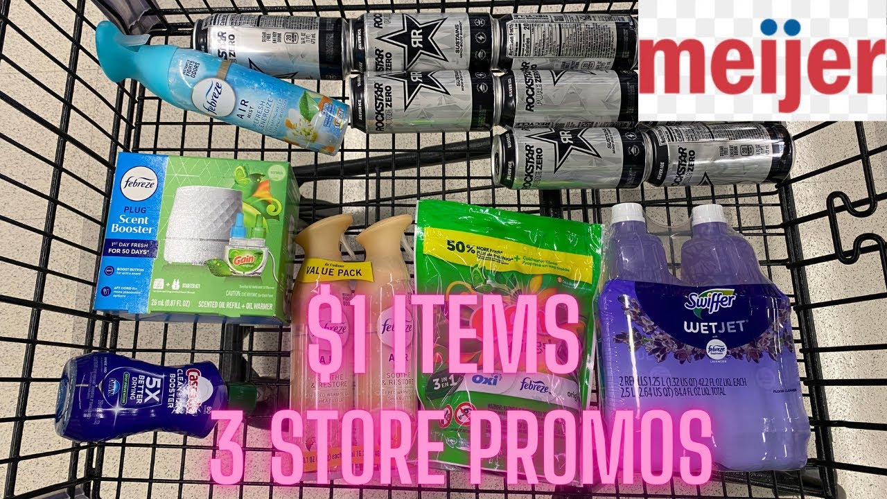 Meijer couponing deals 2/25-3/03 $1 Deals & 3 store promos