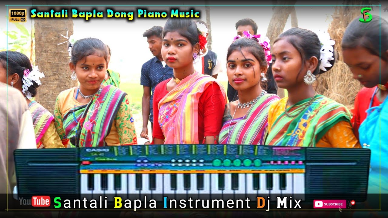 New Santhali Bapla Dong Dj Piano Music Video2023//Santali Festival