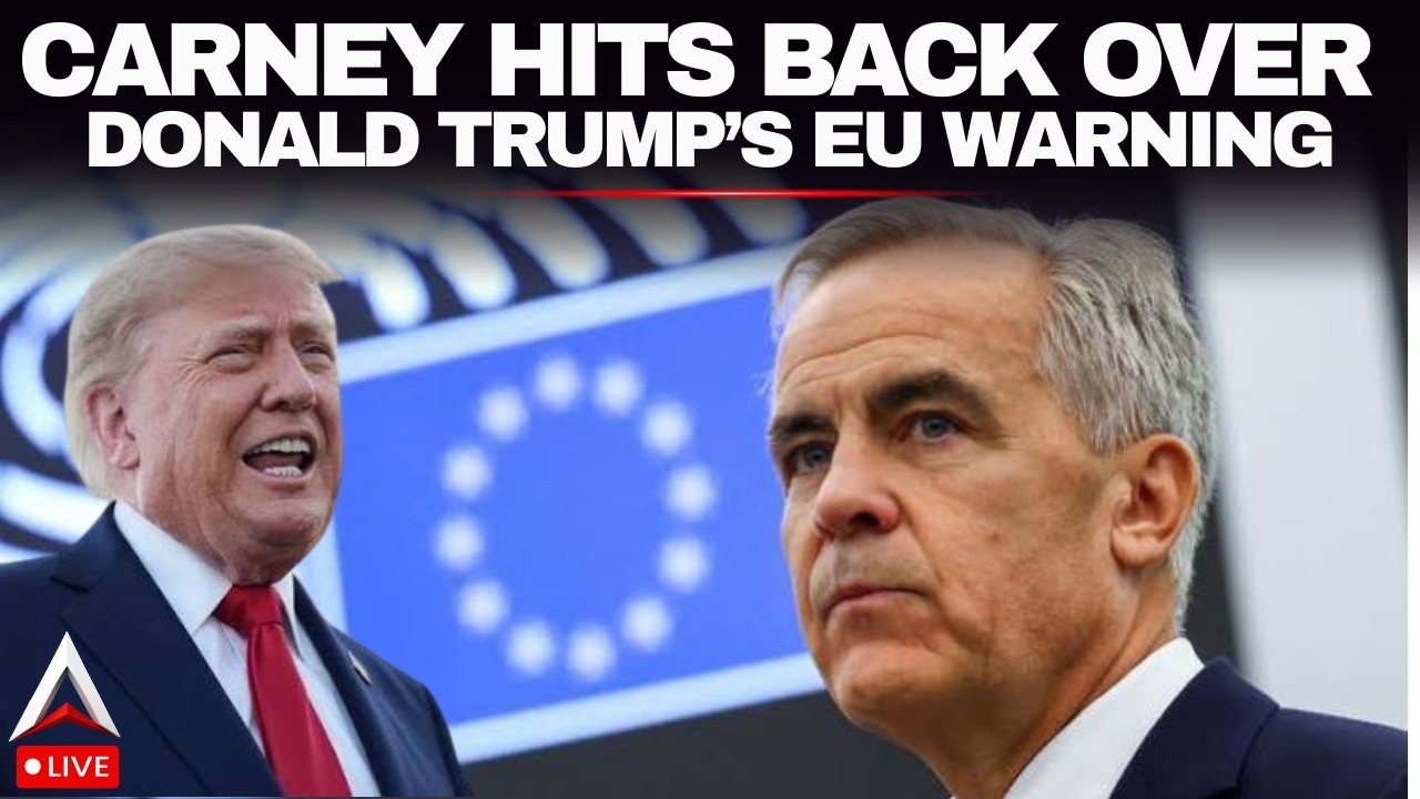 Carney Speech Live: Mark Carney Sends Strong Message to Trump From EU Parliament | Trump Tariffs