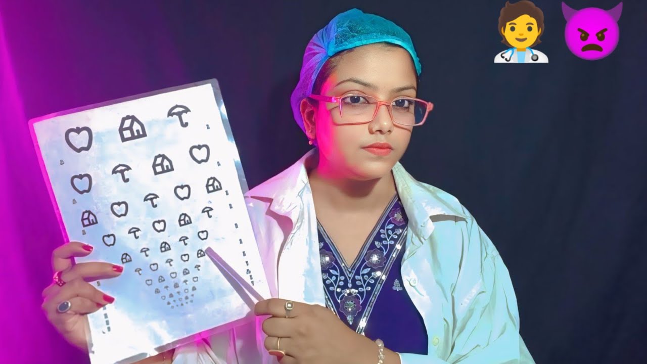 ASMR | Rude Doctor Doing Your Cranial Nerve Exam | 👿 🧑‍⚕️