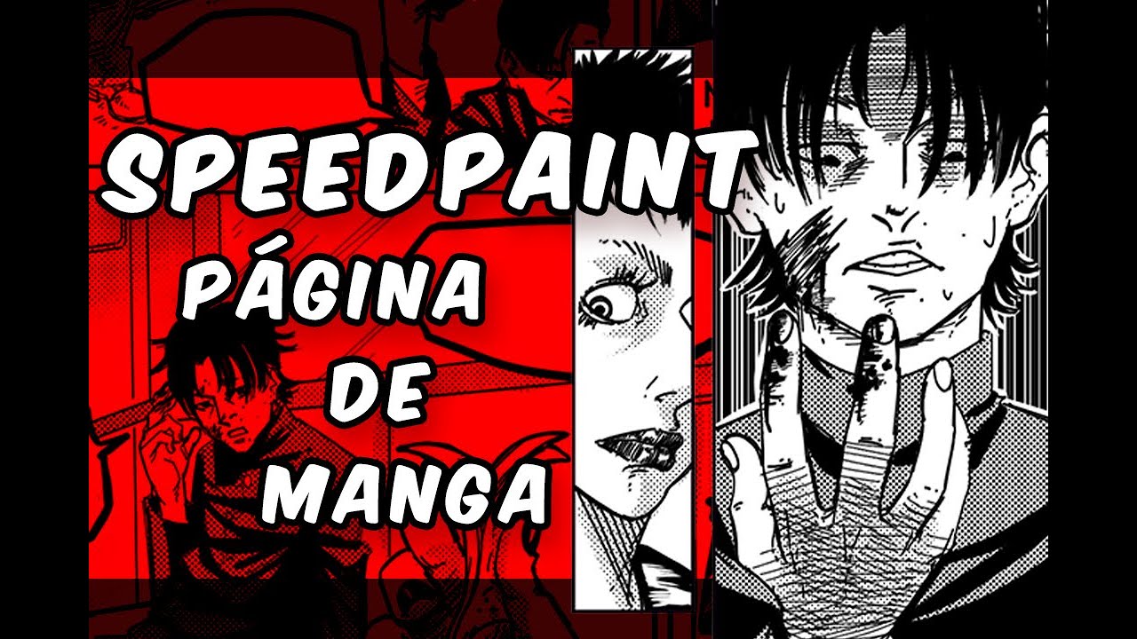 ENTINTADO de una P&Aacute;GINA de MANGA (Speedpaint)