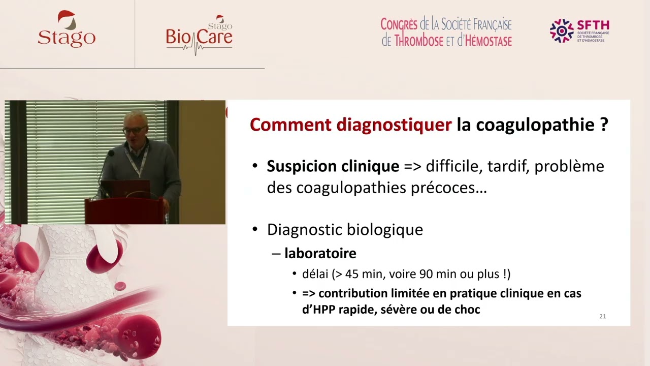 Contribution de la biologie délocalisée pour la gestion de la coagulopathie obstétricale - L. Bouvet