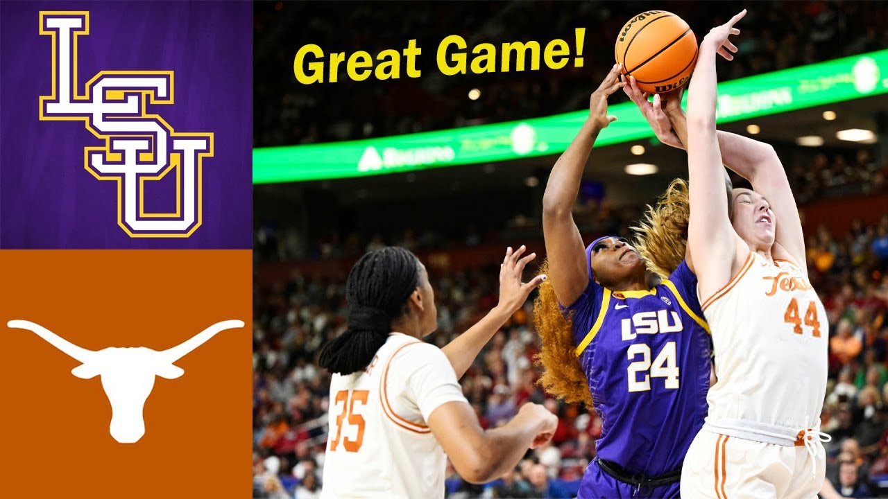 Texas vs LSU Full Game Semifinal Women's College Basketball 2025