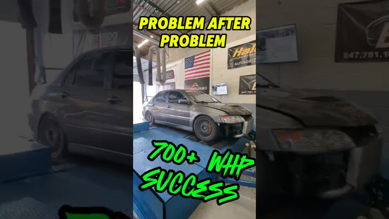 Battled Issue After Issue! Made 730 WHP!! - AEM Infinity, FlexFuel, Evo 8, 4G63, Boostin Performance