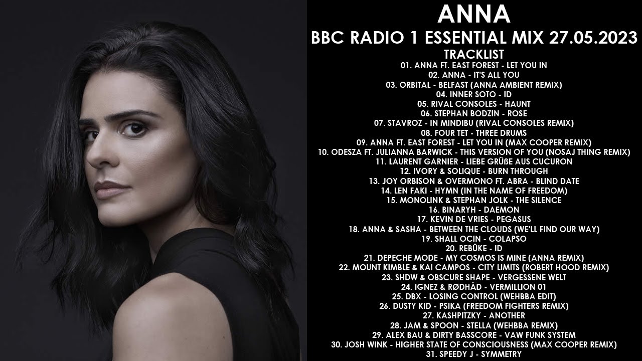 ANNA (Brasil) @ BBC Radio 1 Essential Mix 27.05.2023