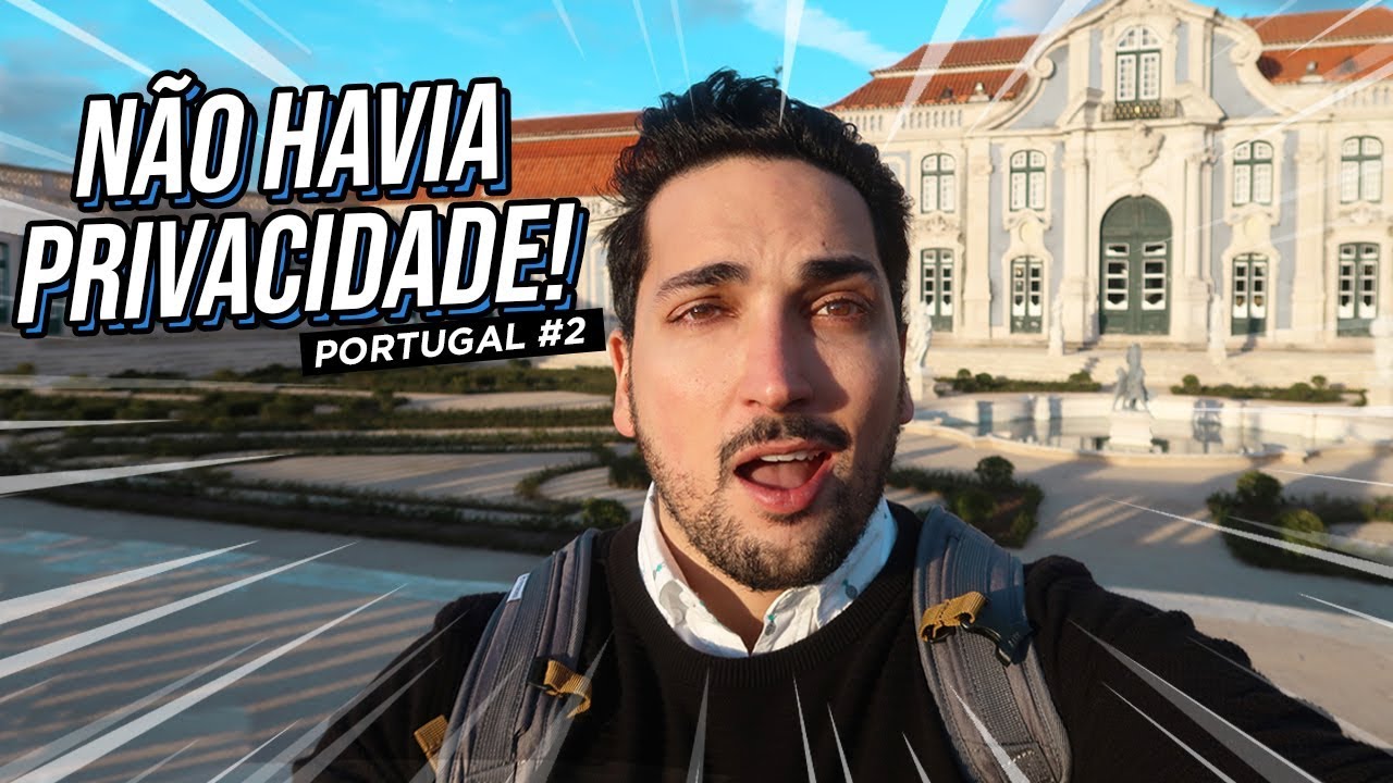 COMO É DENTRO DO PALÁCIO DE QUELUZ? - Estevam Pelo Mundo