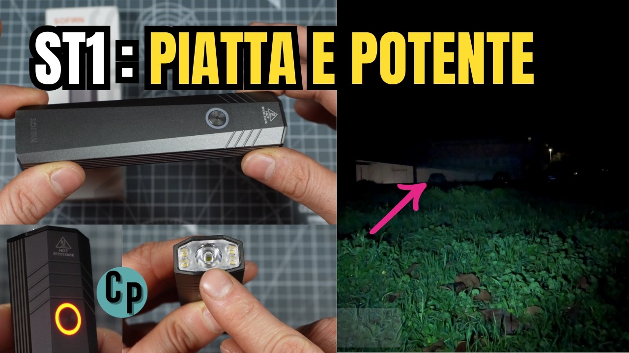 Sofirn ST1: 1500 Lumen in Tasca! Ma Manca Qualcosa di Importante...
