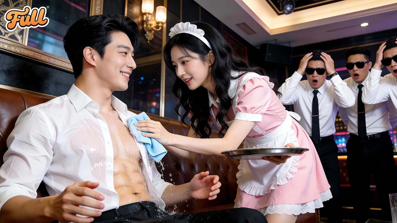 Poor Maid Wanted To See CEO's Abs!Soaked His Shirt!But He Wasn't Angry,Liked Her Prank&Fell For Her!