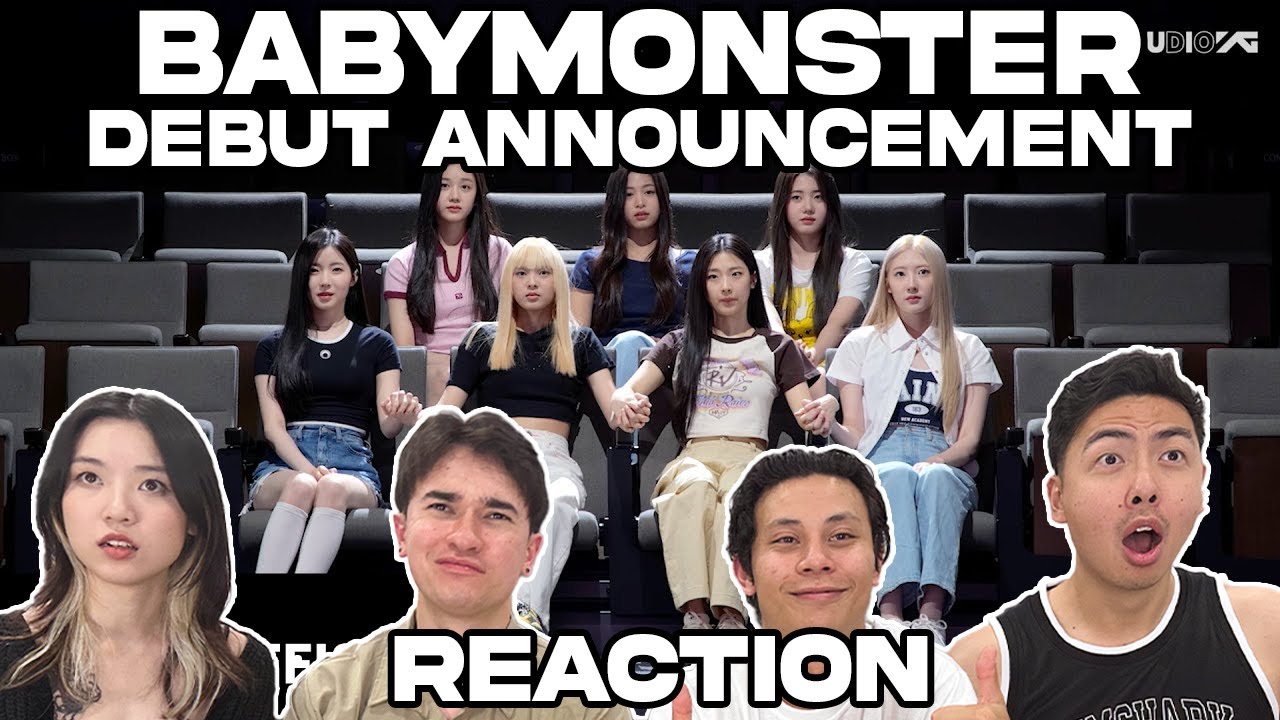 BABYMONSTER - DEBUT MEMBER ANNOUNCEMENT VIDEO + MEMBERS REACTION!