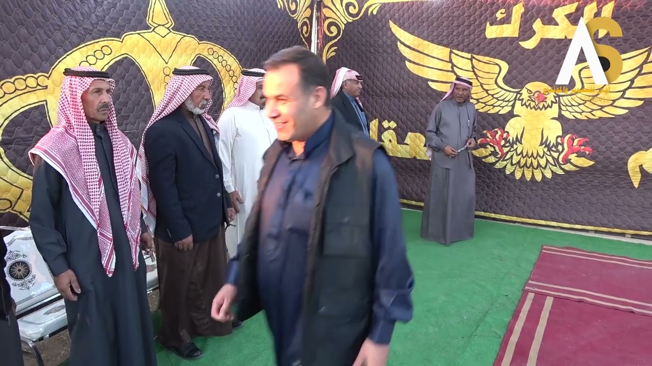 مهرجان قبيلة العمرو العريس مراد بيك العمرو الفنان محمد الحراوي والفنان عصام العلي 