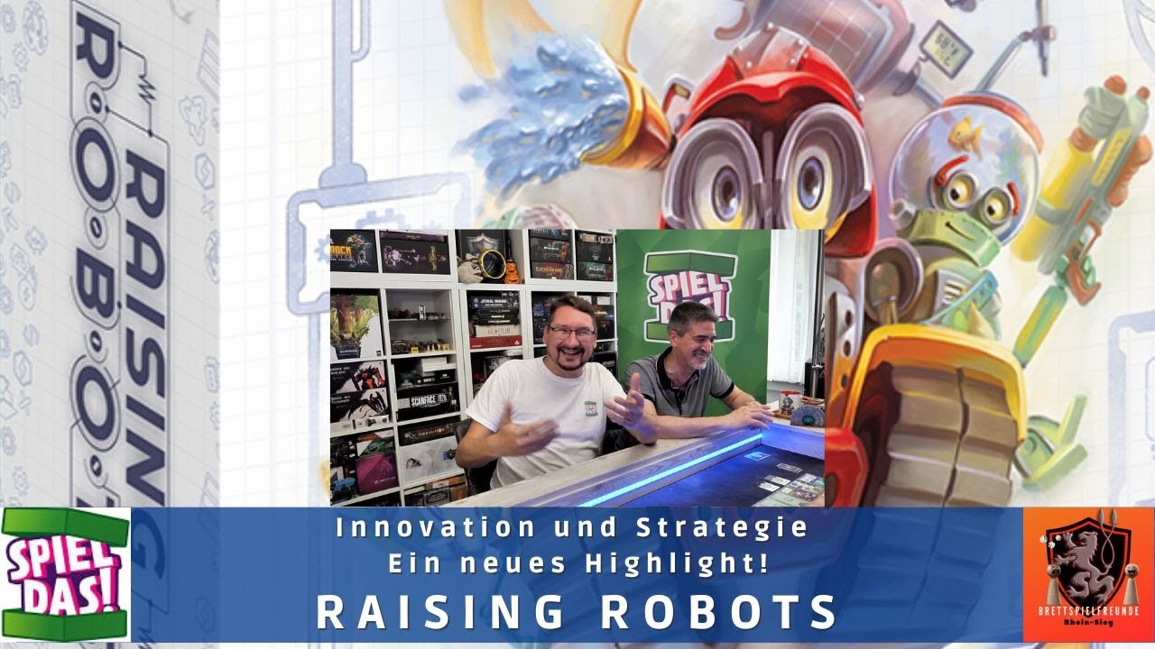 Entdecke Raising Robots - Ausführliche Erklärung mit Robert und Georg (Review)