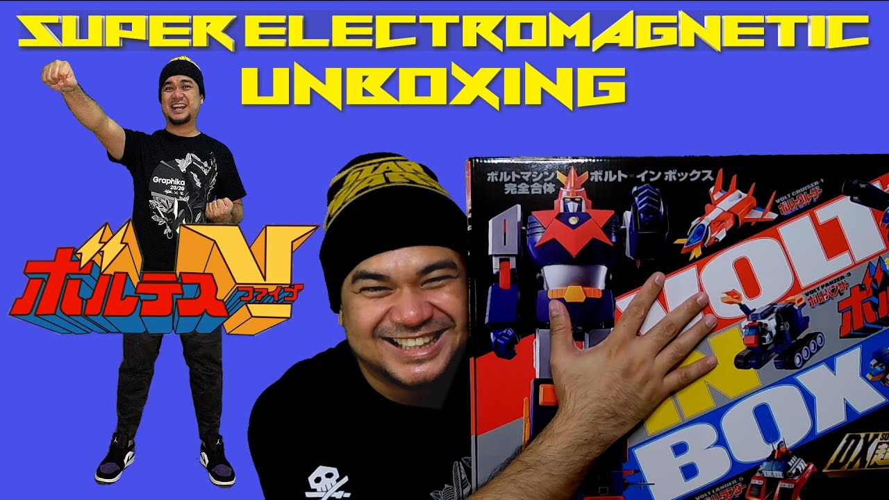Unboxing | DX Soul of Chogokin: Volt in Box Voltes V