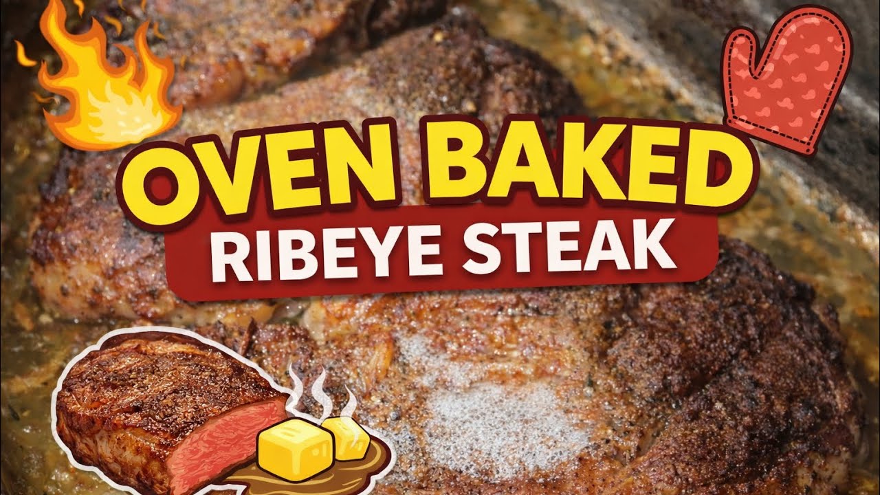 I Put This Ribeye Steak in the Oven…and THIS Is What Happened😱🔥