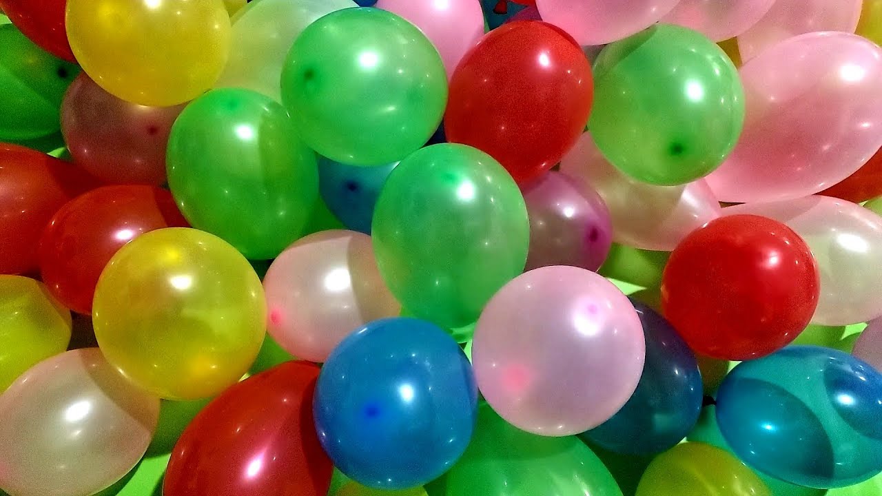 SMALL BALLOON PIN POPPING PART 2!!!!
