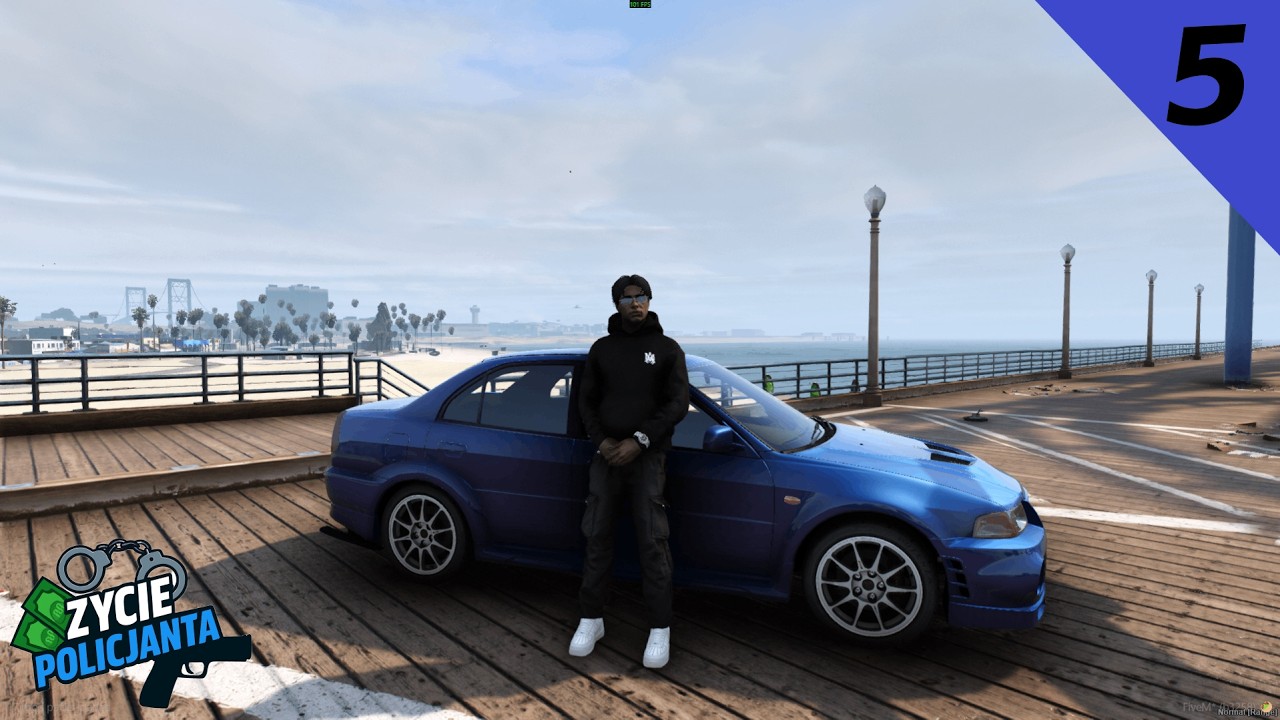 GTA V ŻYCIE POLICJANTA #5 PIERWSZY PATROL