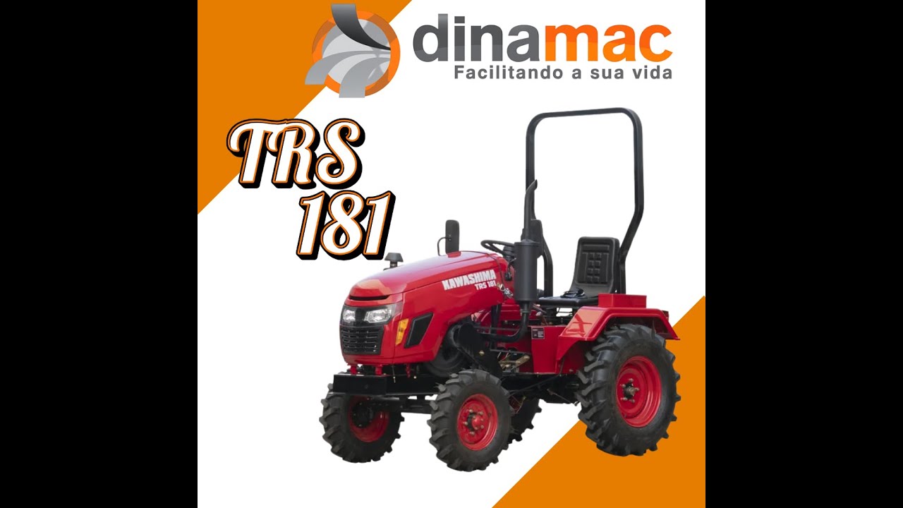 Conheça o Trator TRS 181 da Kawashima : O Trator Ideal para Pequenas Propriedades