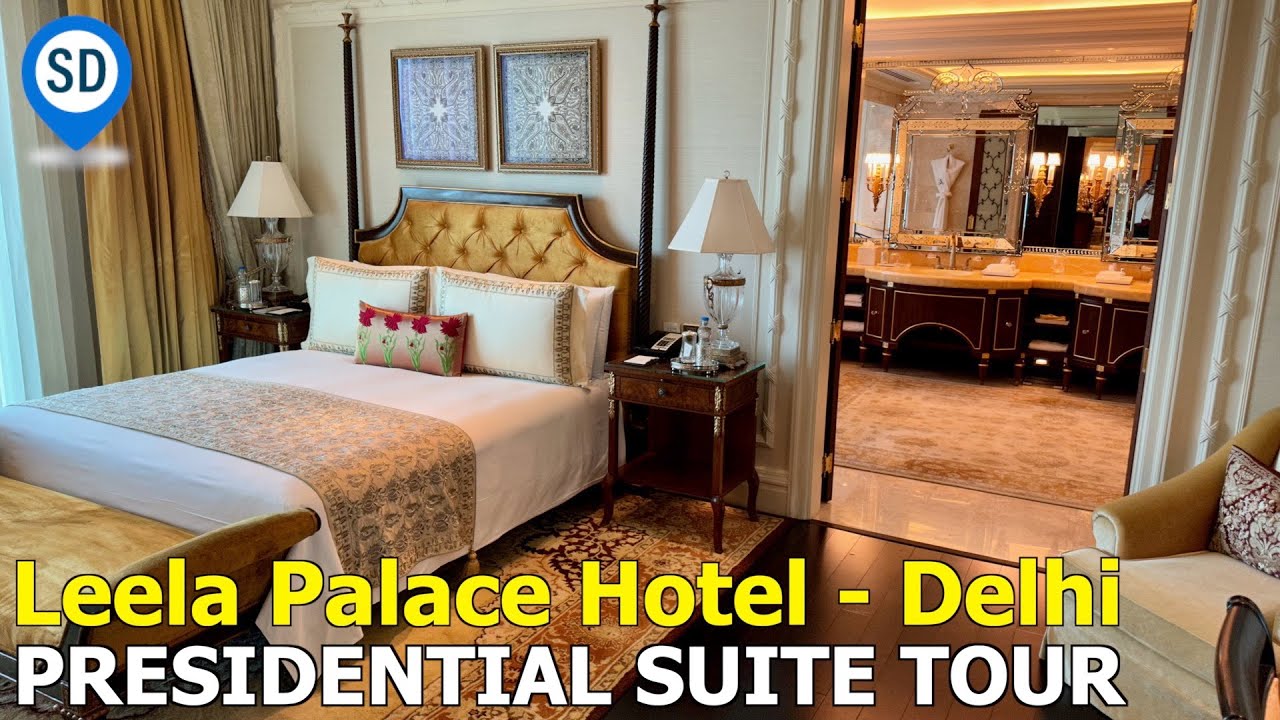 Отель класса люкс в Дели — Leela Palace — Экскурсия по президентскому люксу