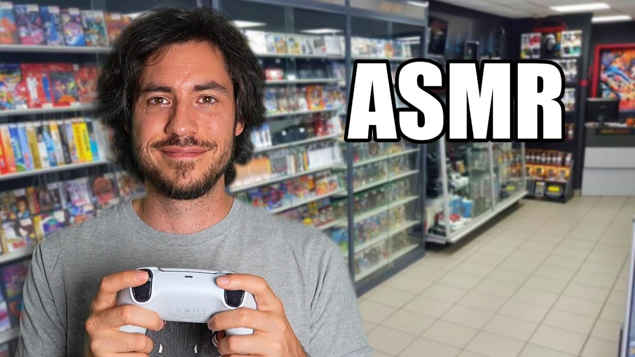 ASMR le vendeur de jeux vidéo LE PLUS COOL (rp)