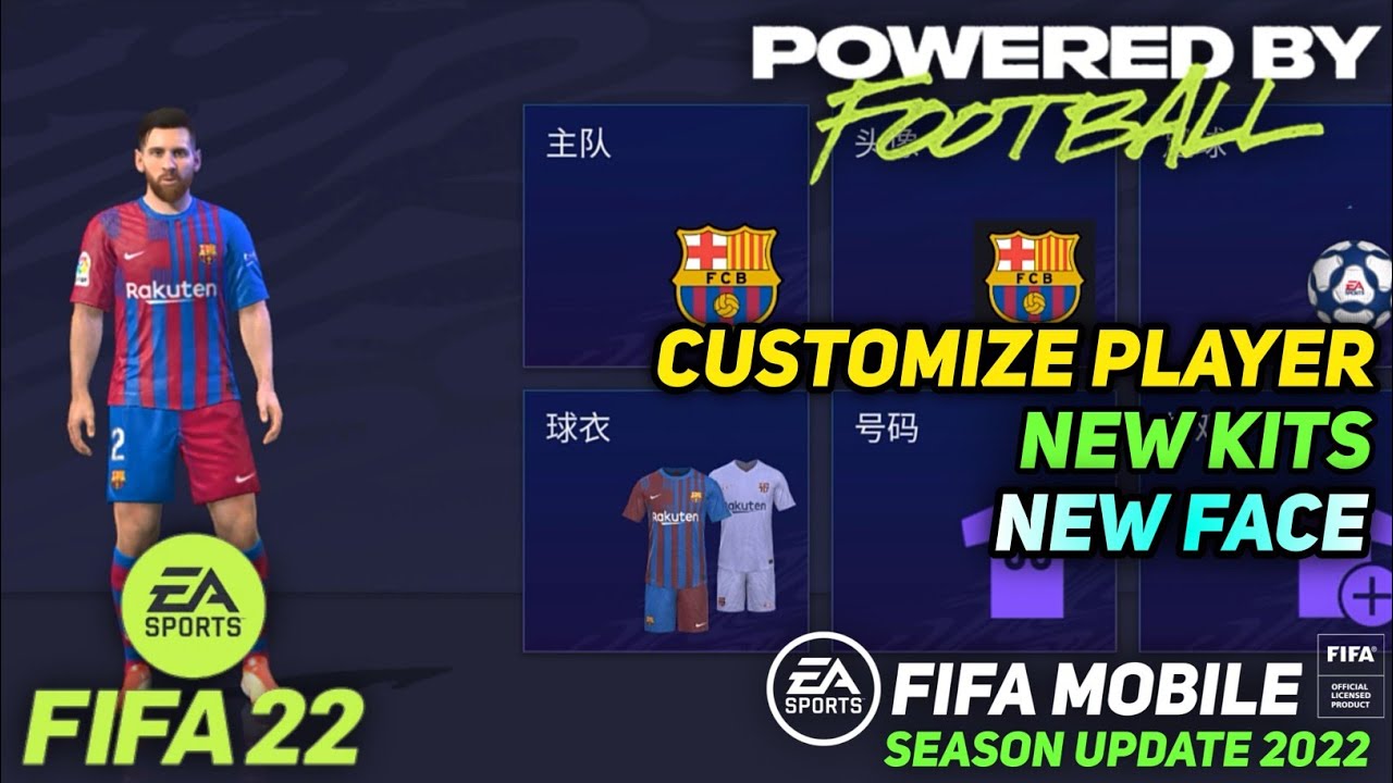 FIFA MOBILE 22 BETA By Tencent Games - New Features Club Customization | Powered By Football