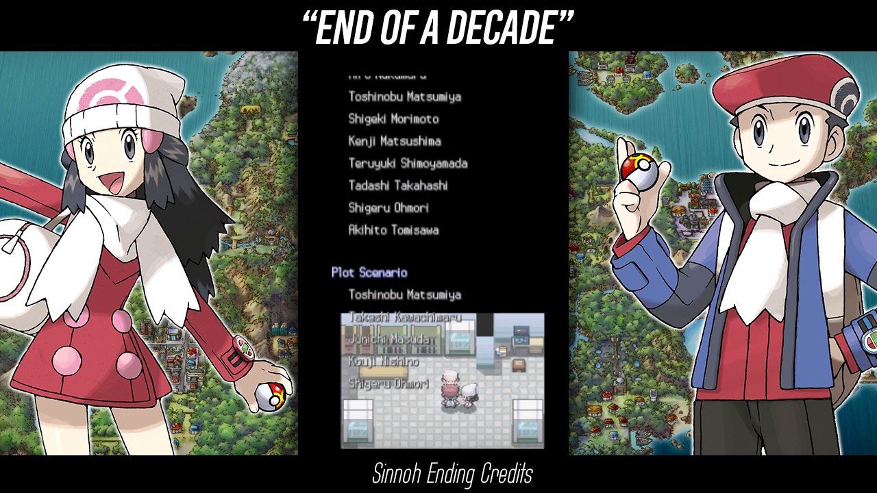 Ending Credits Sinnoh: Remastered ► Pokémon Brilliant Diamond & Shining Pearl
