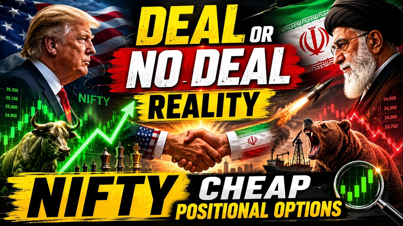 Deal Or No Deal Reality - Madman theory | NIFTY POSITIONAL SASTA OPTIONS📈🚀