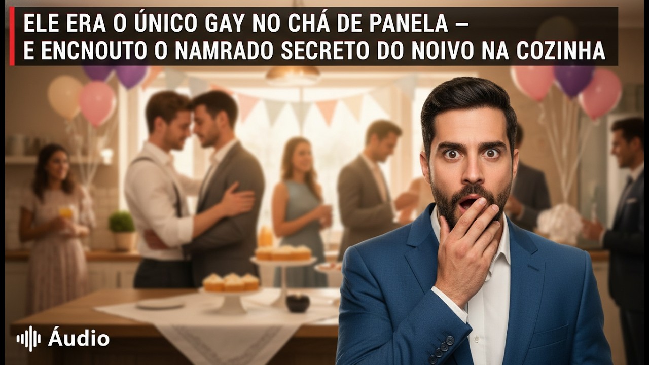 Ele Era o Único Gay no Chá de Panela — e Encontrou o Namorado Secreto do Noivo na Cozinha