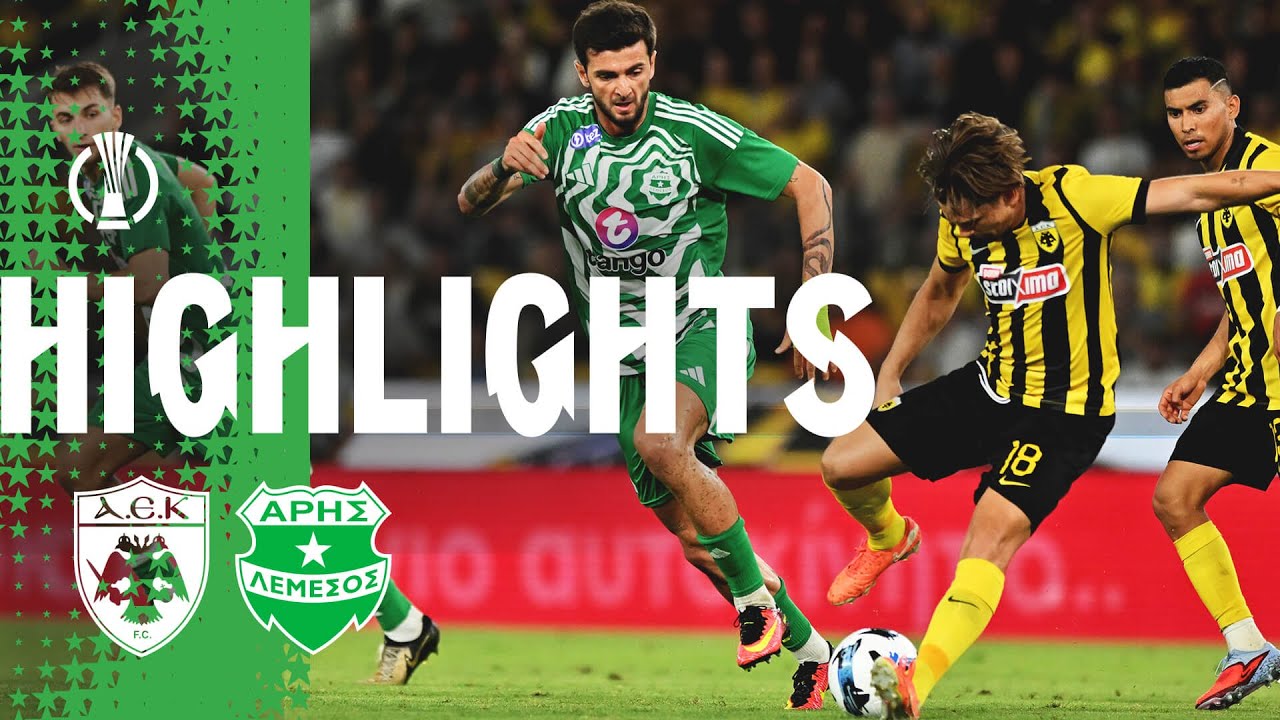HIGHLIGHTS: AEK Athens vs Aris Limassol | UECL Q3