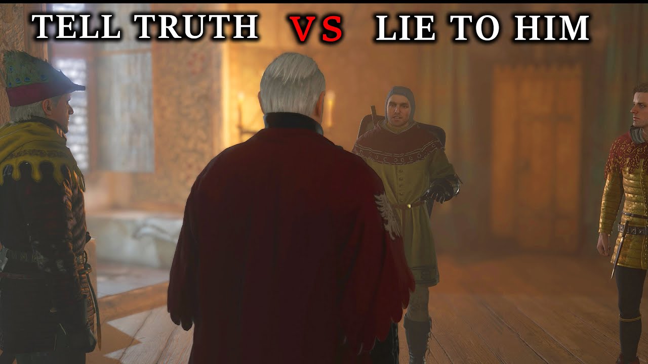 Tell the Truth vs Lie to Von Bergow about Semine (ALL CHOICES) - Kingdom Come: Deliverance 2