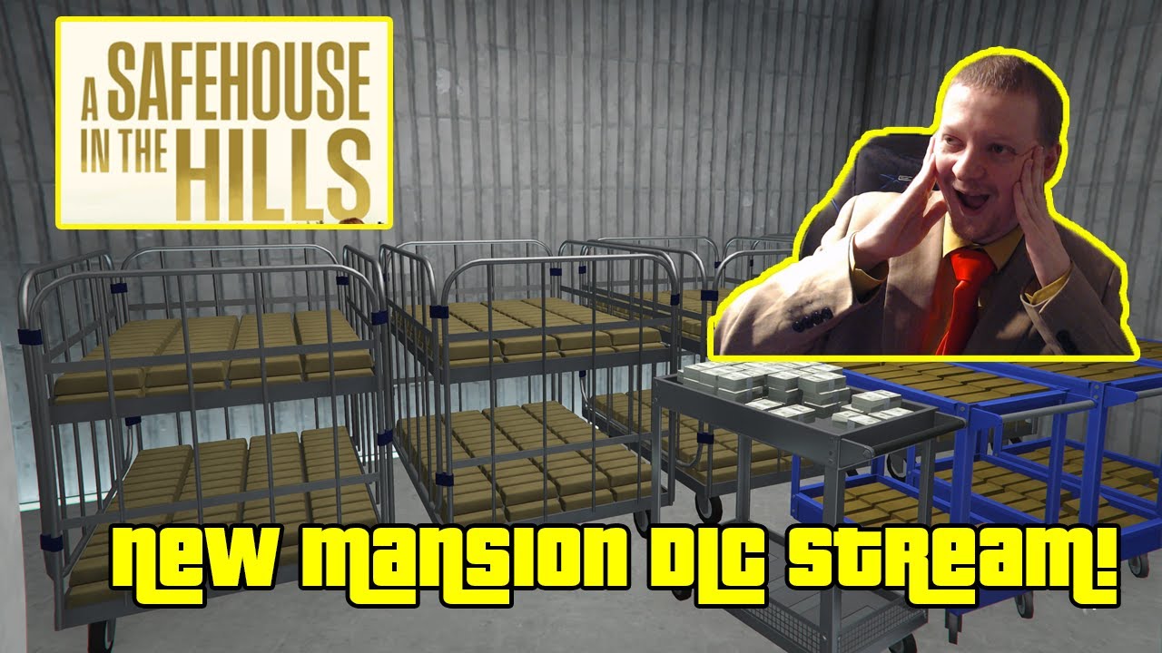 GTA Online New A Home In The Hills Mansion DLC Stream!