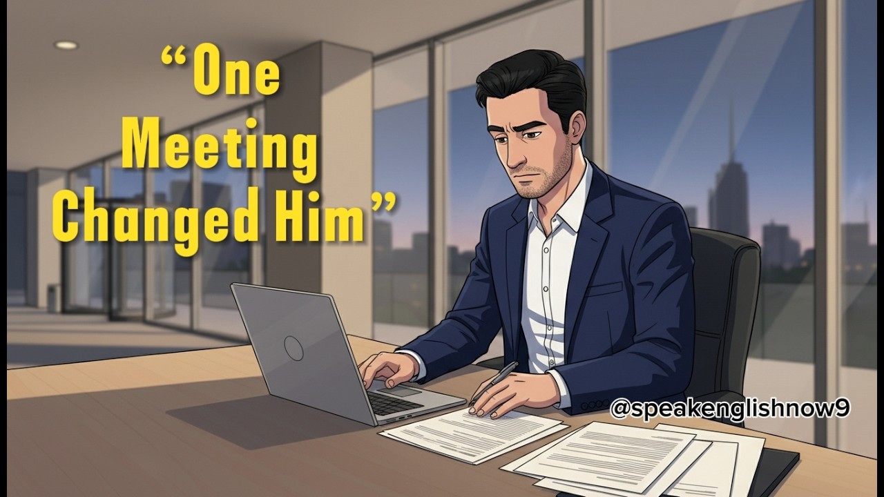 How to Speak English Confidently at Work | English Learning Story
