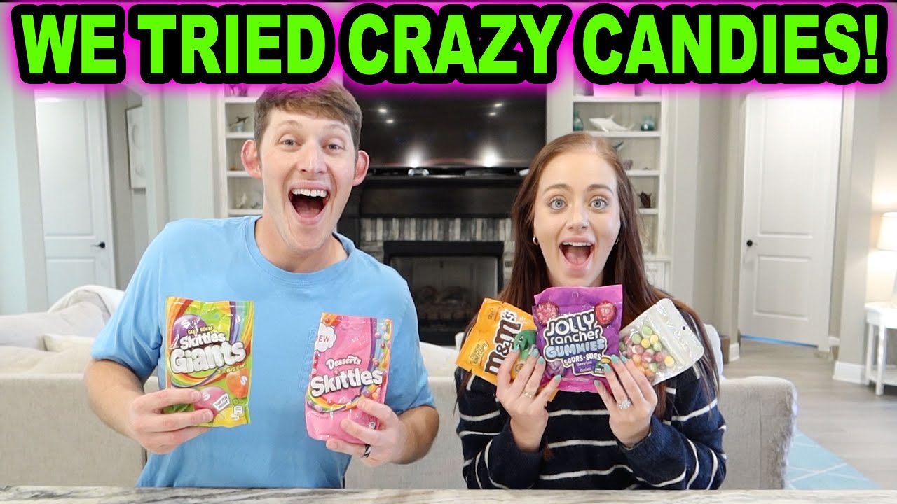 WE TRIED CRAZY CANDIES!